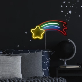 Veladora LED Estrella Fugaz