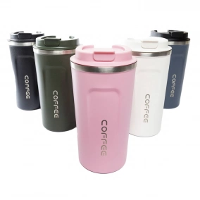 Vaso Trmico 380 ml Aislante Trmico Compacto y Prctico