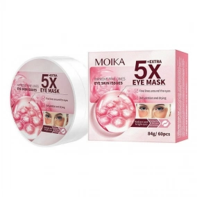 Mascara Refrescante para Ojos Rosa Parches con Gel Fro y Calor