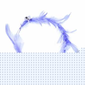 Vincha de plumas con Luz Estilo y diversi�n