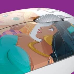 Mouse con Cable Xtech Princesas Disney 1200 DPI