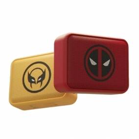 Kit de Parlantes Porttiles Klip Xtreme Deadpool y Wolverine 6W x2