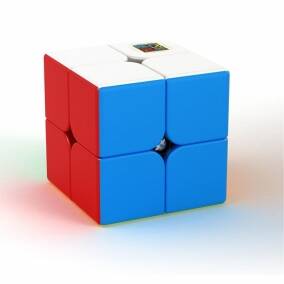 Cubo de velocidad 2x2x2, cubo mgico de 2 por 2 rompecabezas liso