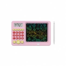 Pizarra Mgica LCD y Calculadora Infantil 2 en 1 - Aprende y Dibuja