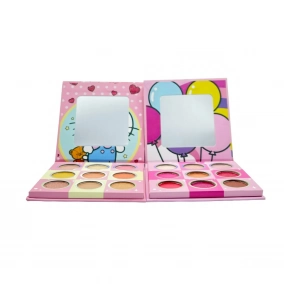 Maquillaje de sombras con espejo Mediano