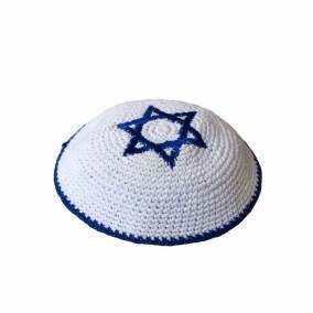 Kipa Jud�o Bordado Tradicional Dise�o Elegante