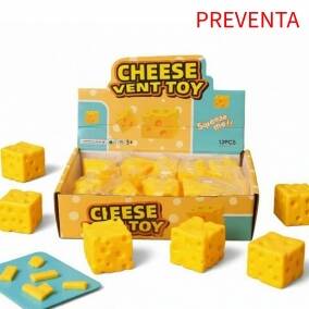 Squishy Queso Antiestr�s Cheese Vent Toy Sensorial Apretable