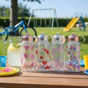 Botella Kiut de 1L con Corazones