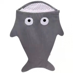 Sobre de Dormir Para Bebes Tiburon Gris