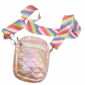 Cartera Tornasolada Rosa