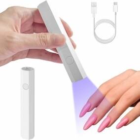 Mini Lmpara LED Porttil para Uas  Ideal para Manicura en Gel
