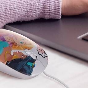 Mouse con Cable Xtech Princesas Disney 1200 DPI