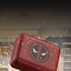 Parlante Porttil Klip Xtreme Nitro Edicin Deadpool 6W Bluetooth