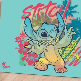 Alfombrilla para Mouse Xtech Stitch Azul 22x18 cm