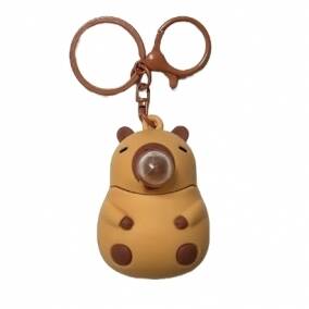 Llavero Capibara Antiestrs Con Moquillo
