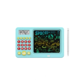 Pizarra M�gica LCD y Calculadora Infantil 2 en 1 - Aprende y Dibuja