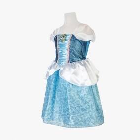 Disfraz Cenicienta Princesa Disney Vestido Infantil Azul Original