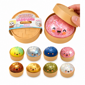 Squishy Dumpling Kawaii Glitter S�per Suave