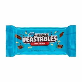 Chocolate MrBeast Feastables Milk Crunch 35g Original