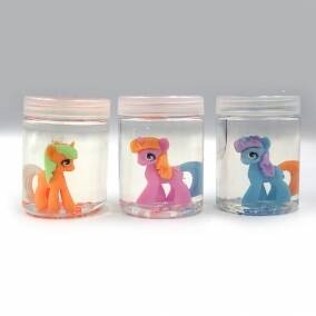 Slime Transparente Pony