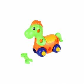 Set de 4 Juguetes de Habilidades de Pl�stico con Dise�o de Caballos - Multicolor