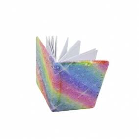 Libreta Brillosa de Lentejuelas Reversibles Arcoris - Magia y Color