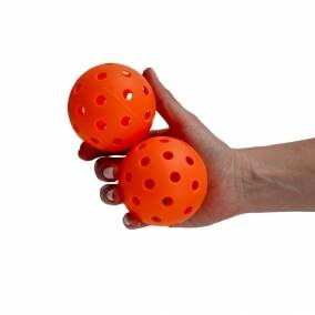 Pelotas de Pickleball Naranjas para Juego Interior y Exterior