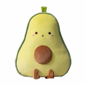 Peluche de Aguacate Grande Almohada Suave y Adorable 40 cm Palta